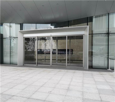 有框玻璃自动感应门